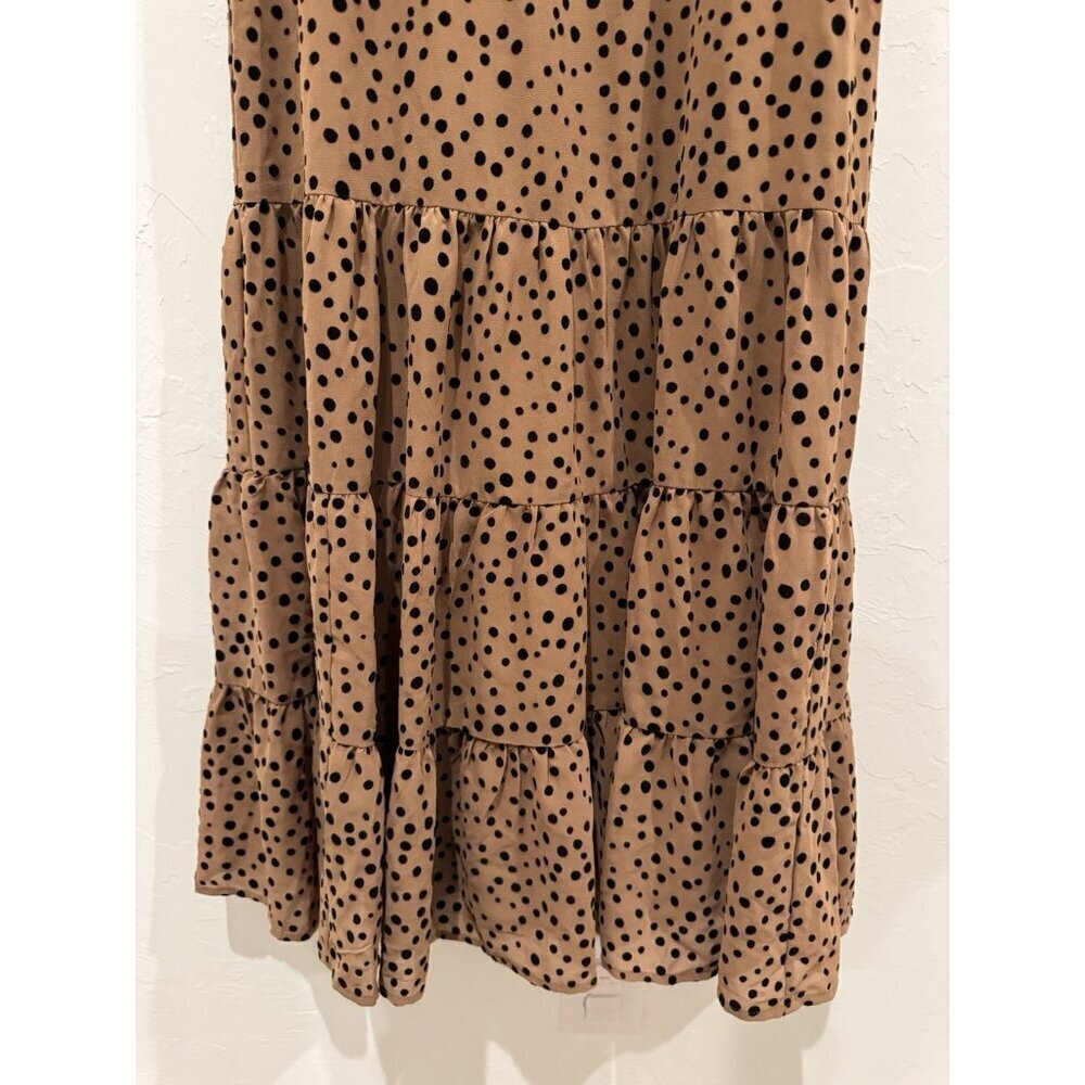 BB Dakota Midi Dress Brown And Black - Picture 5 of 12